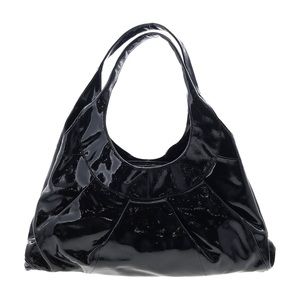 Sigrid Olsen Black Leather Shoulder Bag